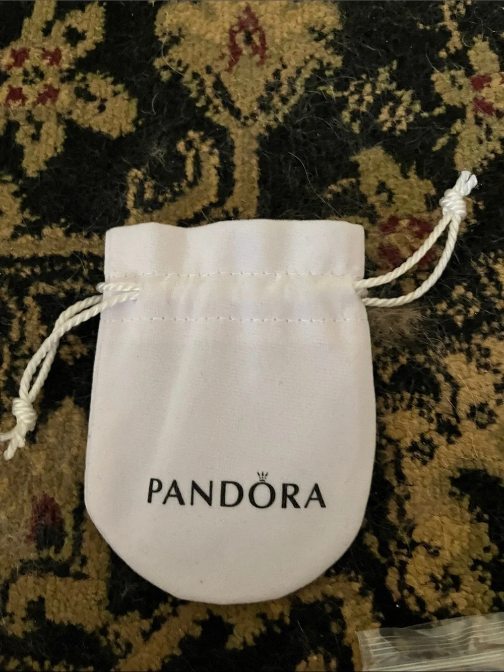 Pandora Silver Ring - White/Silver